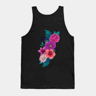 Tropical Flowers Tank Top